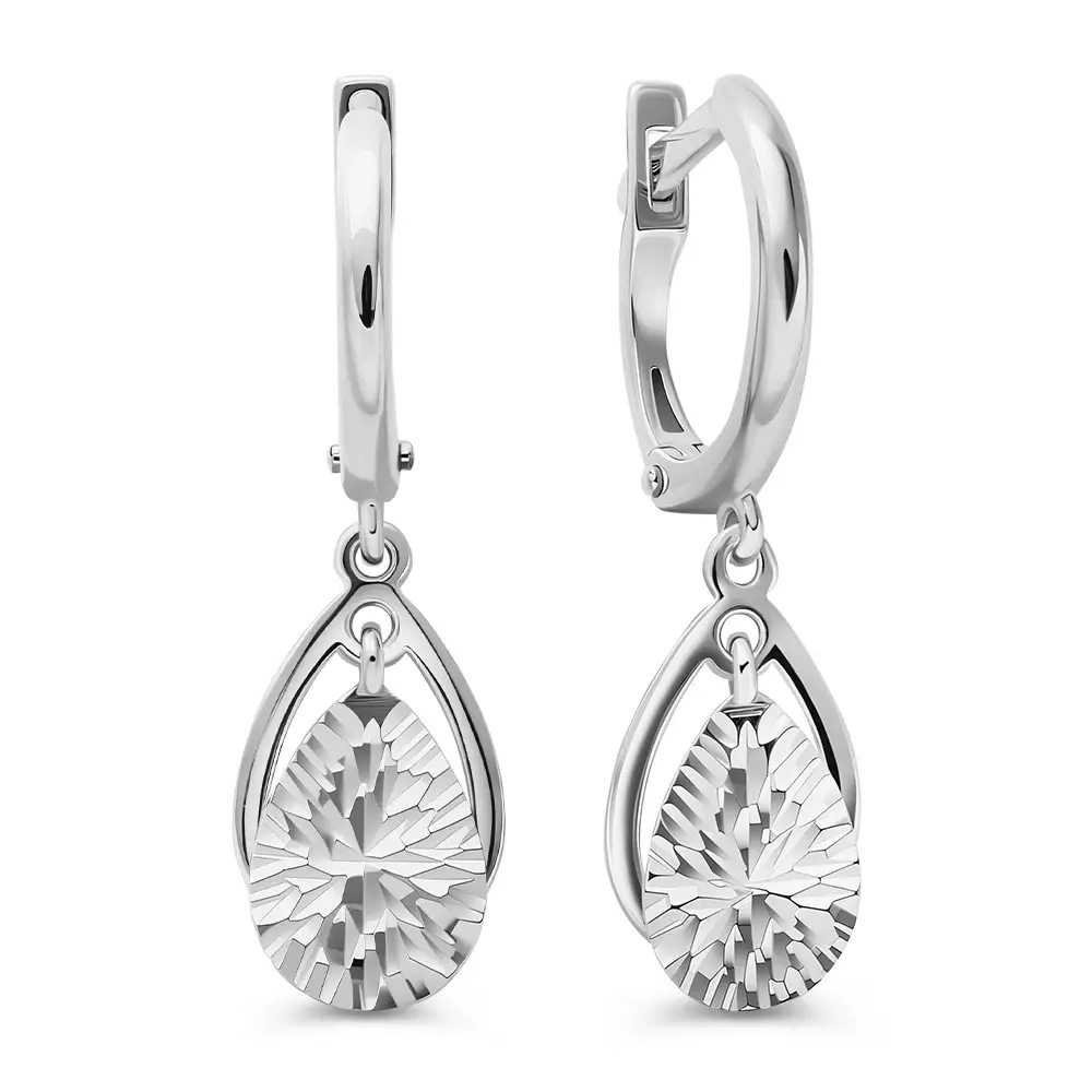 Серьги из серебра 925 пробы