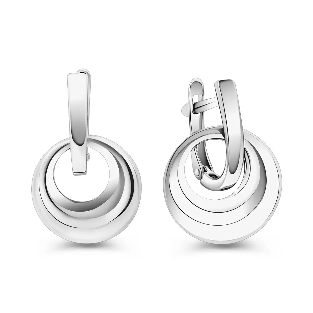 Серьги из серебра 925 пробы