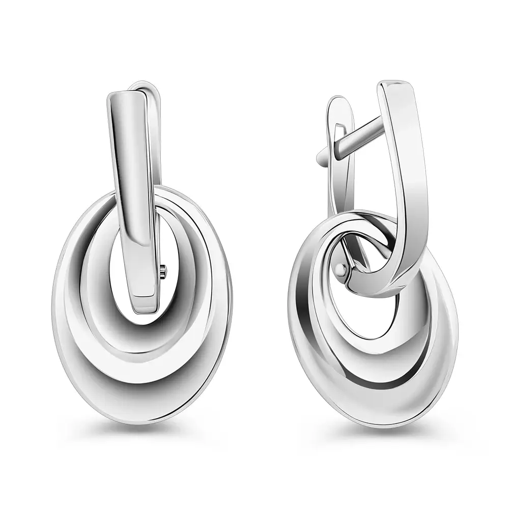 Серьги из серебра 925 пробы