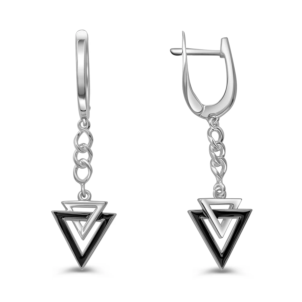 Серьги из серебра 925 пробы