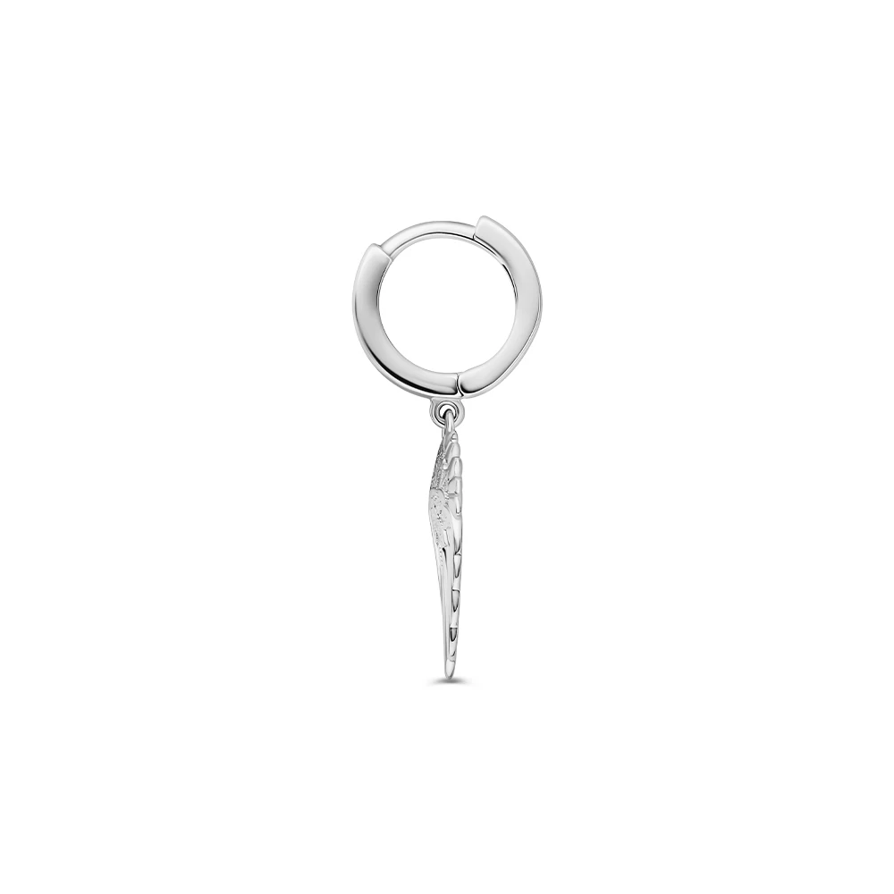 Серьга из серебра 925 пробы