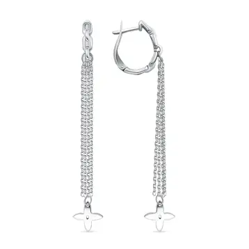 Серьги из серебра 925 пробы