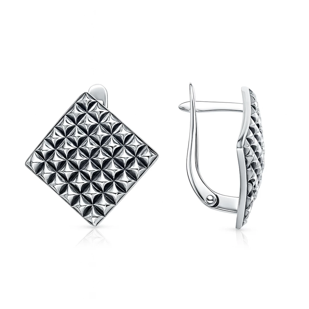 Серьги из серебра 925 пробы