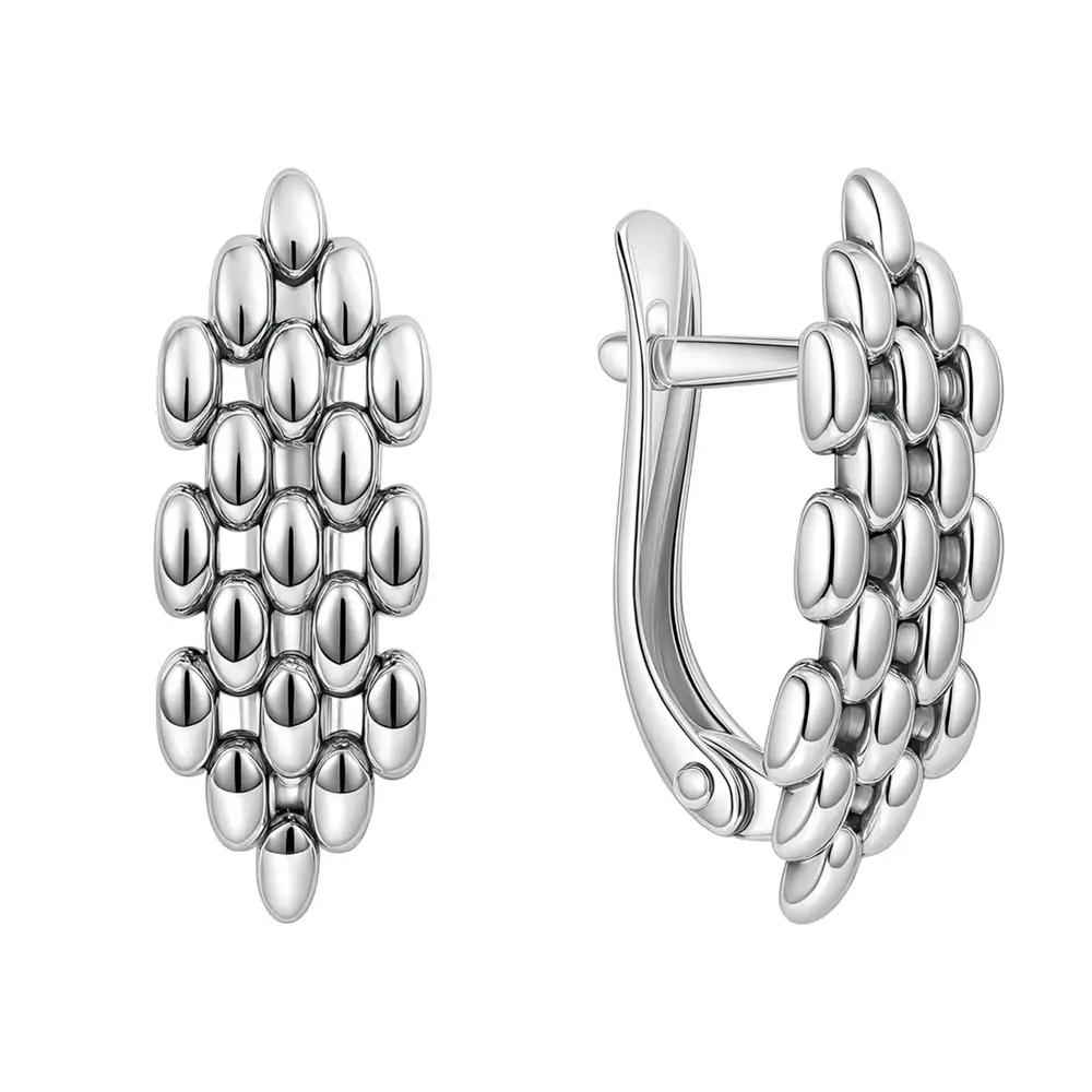 Серьги из серебра 925 пробы