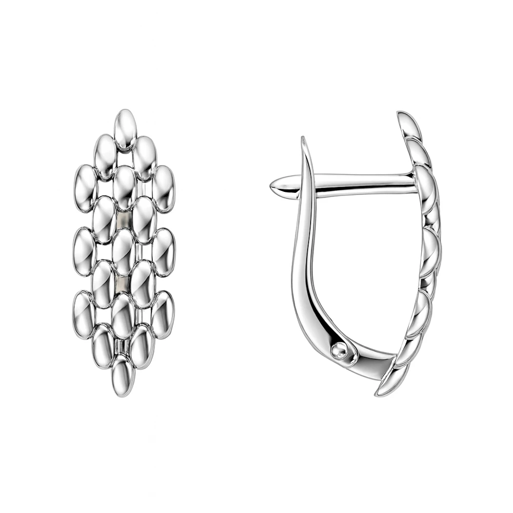 Серьги из серебра 925 пробы