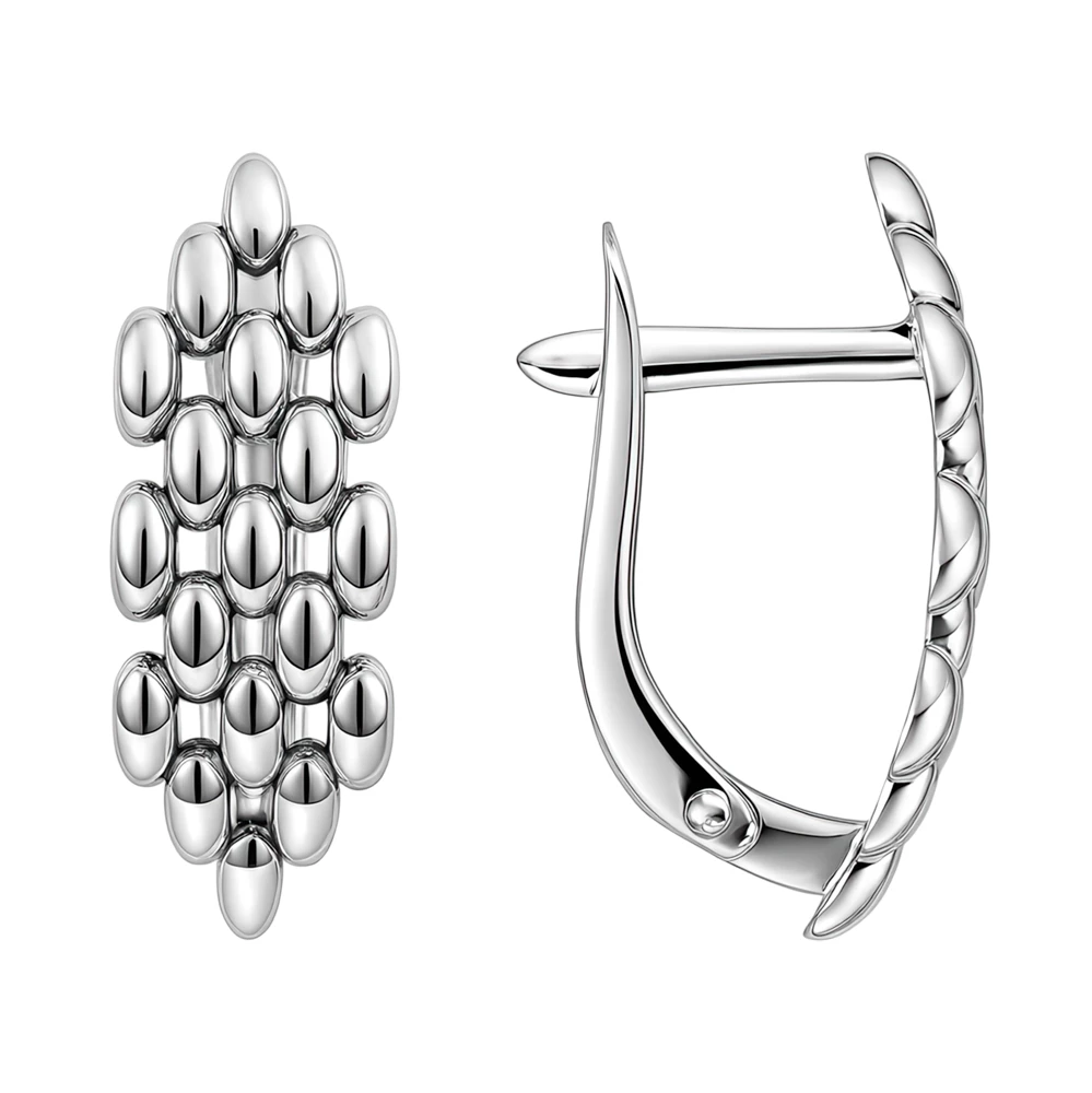 Серьги из серебра 925 пробы