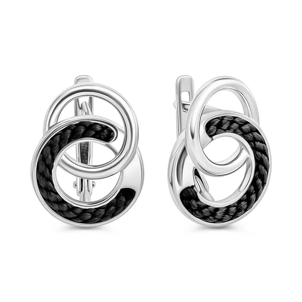 Серьги из серебра 925 пробы