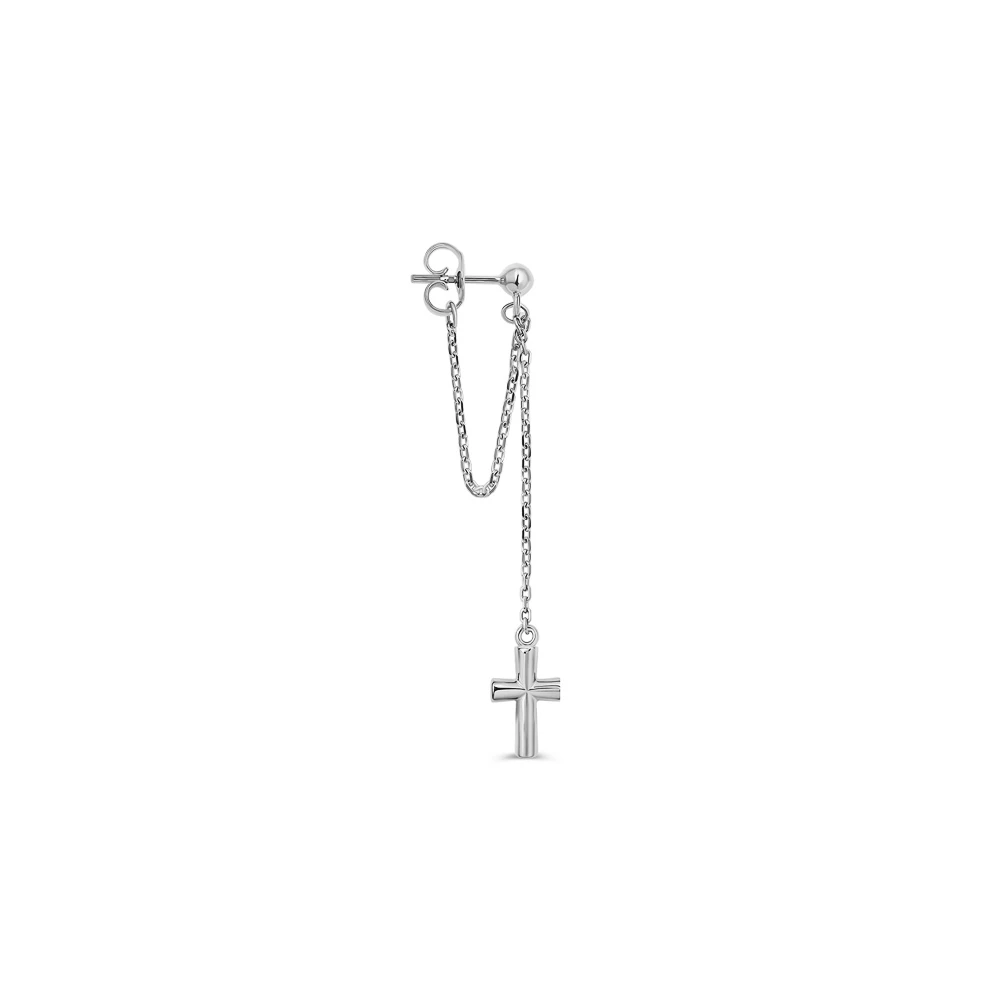 Серьга из серебра 925 пробы