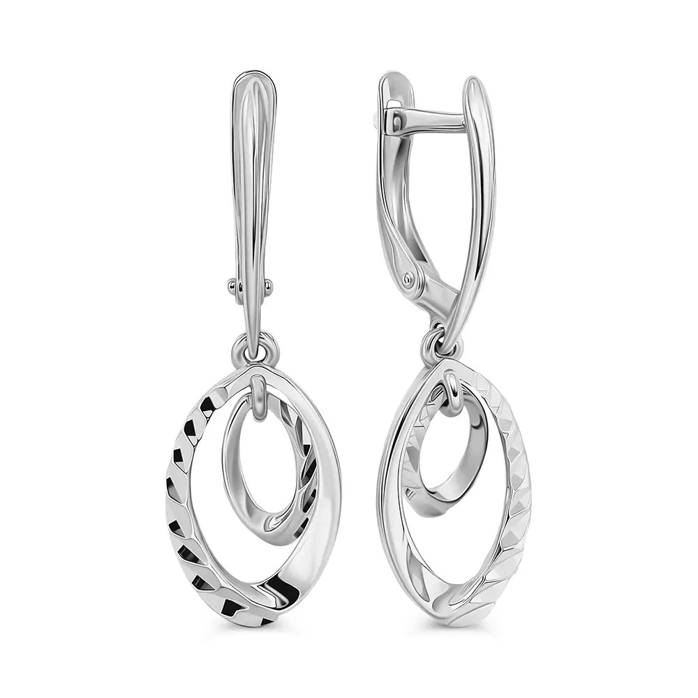 Серьги из серебра 925 пробы