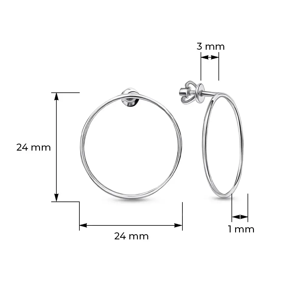 Серьги из серебра 925 пробы 3