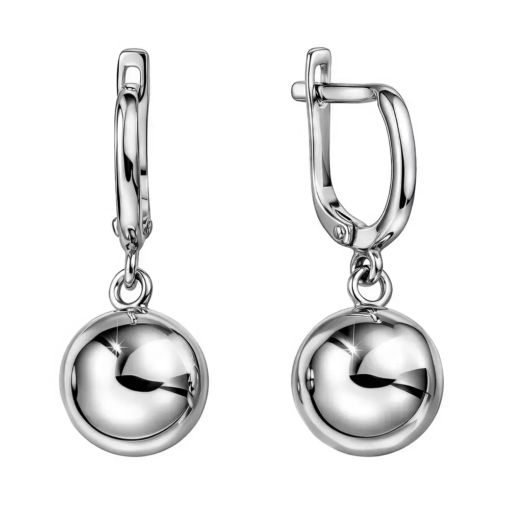 Серьги из серебра 925 пробы