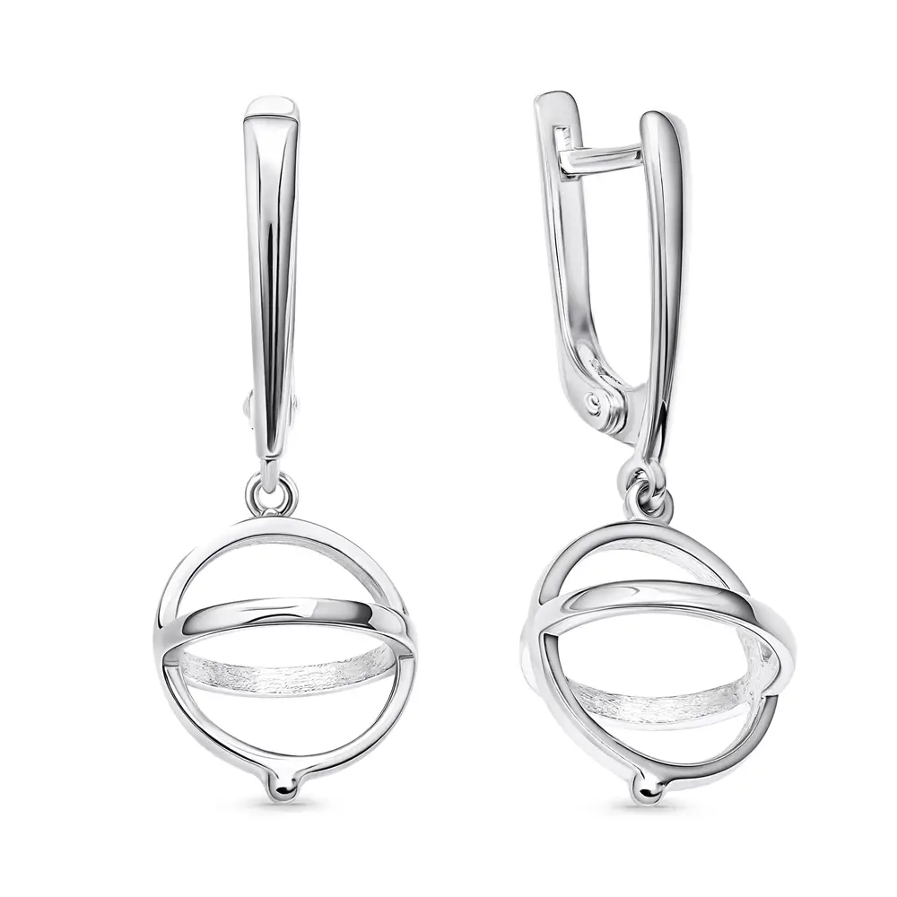 Серьги из серебра 925 пробы