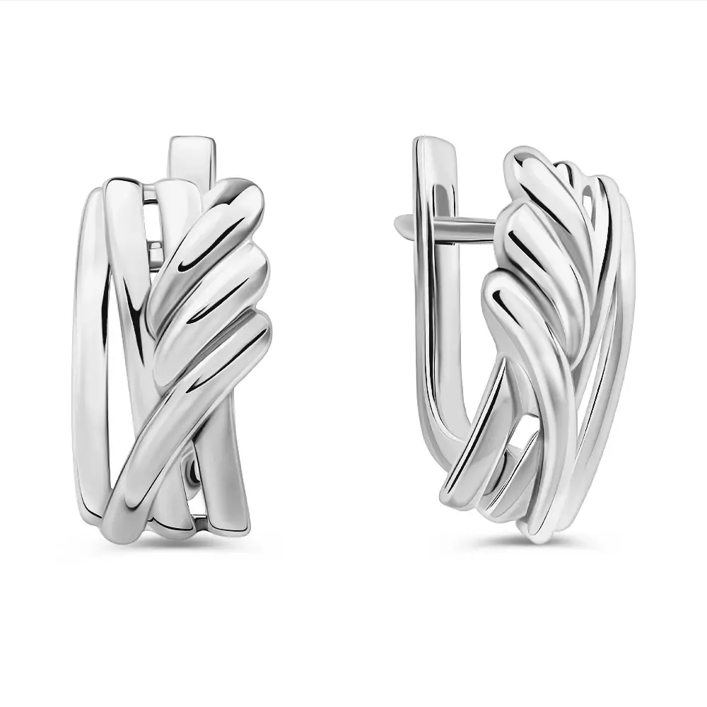 Серьги из серебра 925 пробы