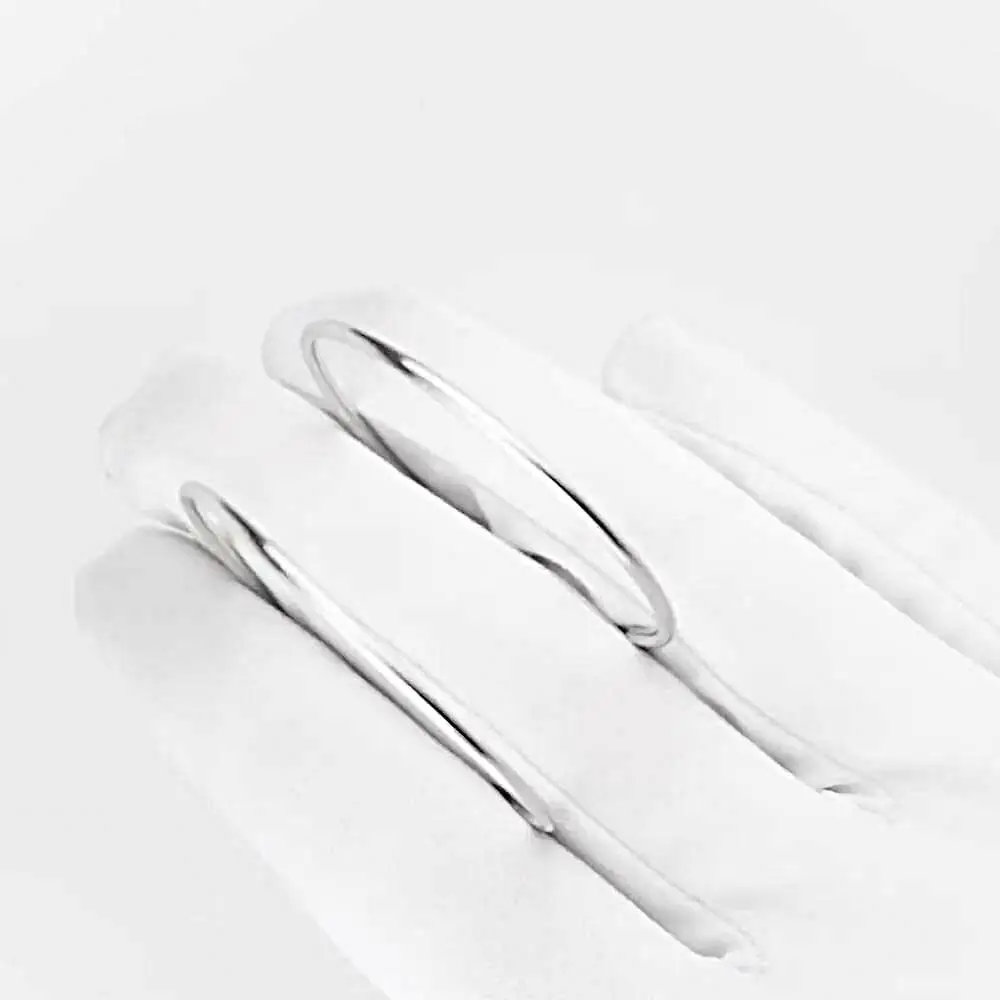 Серьги конго из серебра 925 пробы 2