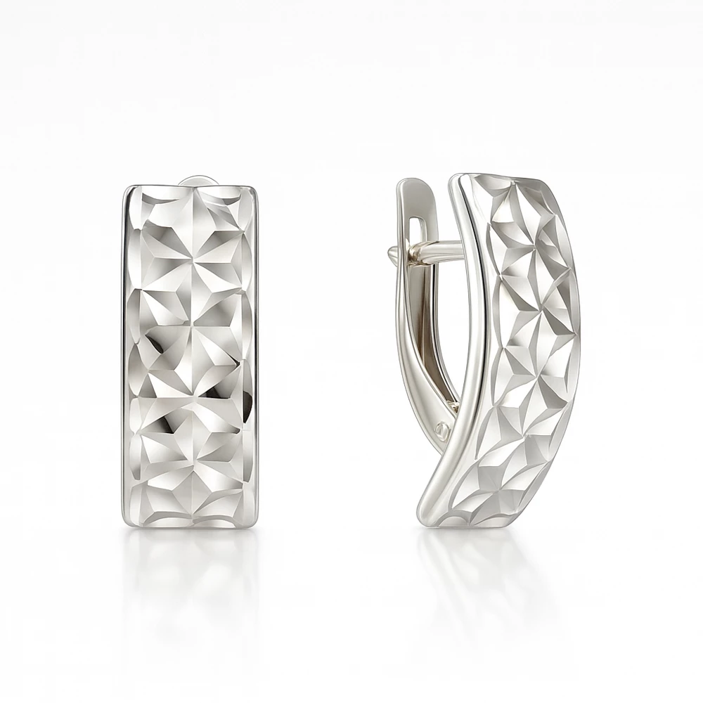 Серьги из серебра 925 пробы