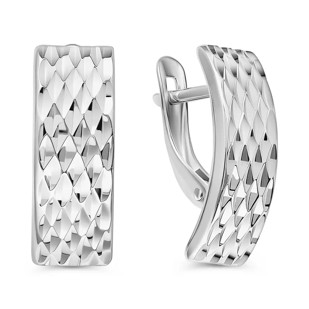 Серьги из серебра 925 пробы