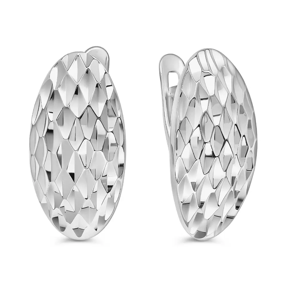 Серьги из серебра 925 пробы