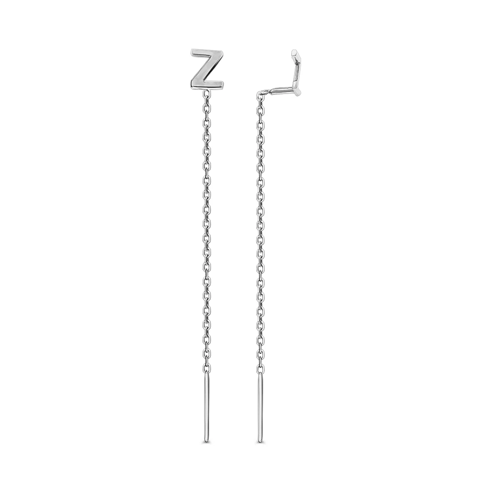 Серьги из серебра 925 пробы