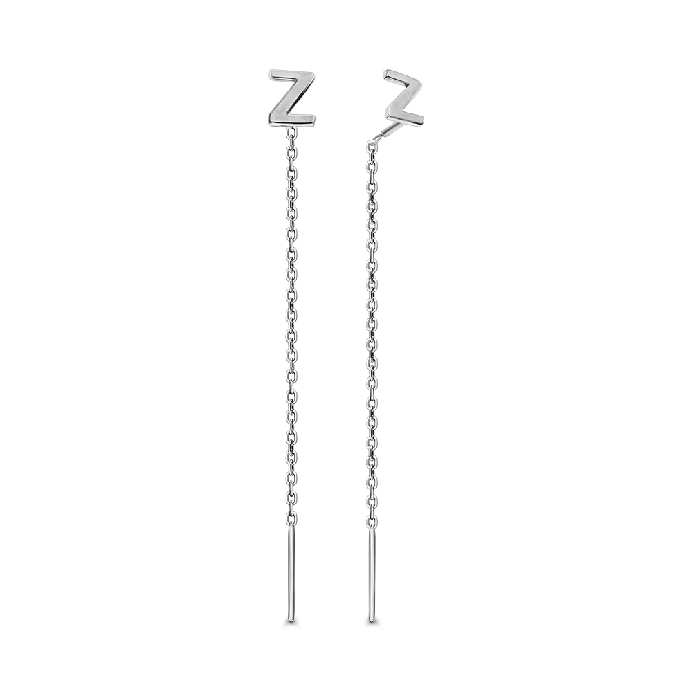 Серьги из серебра 925 пробы
