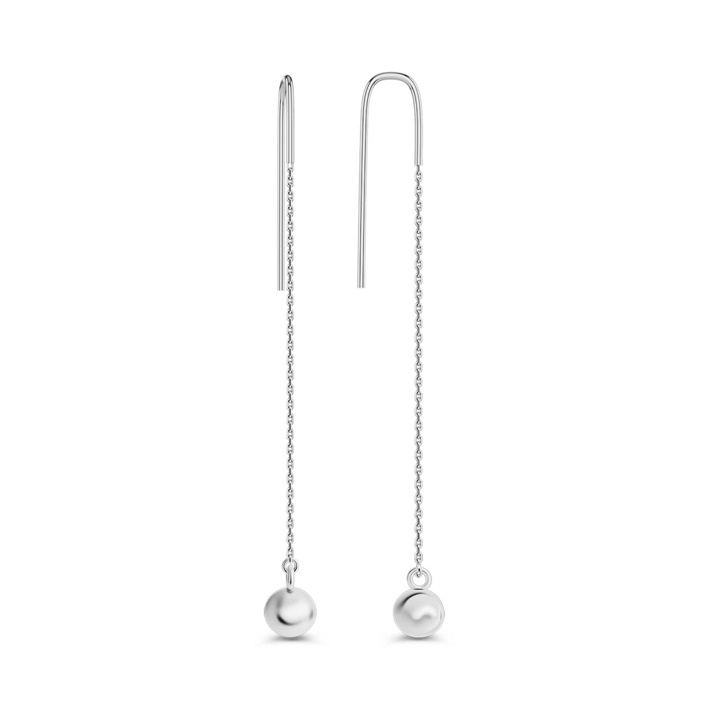 Серьги из серебра 925 пробы