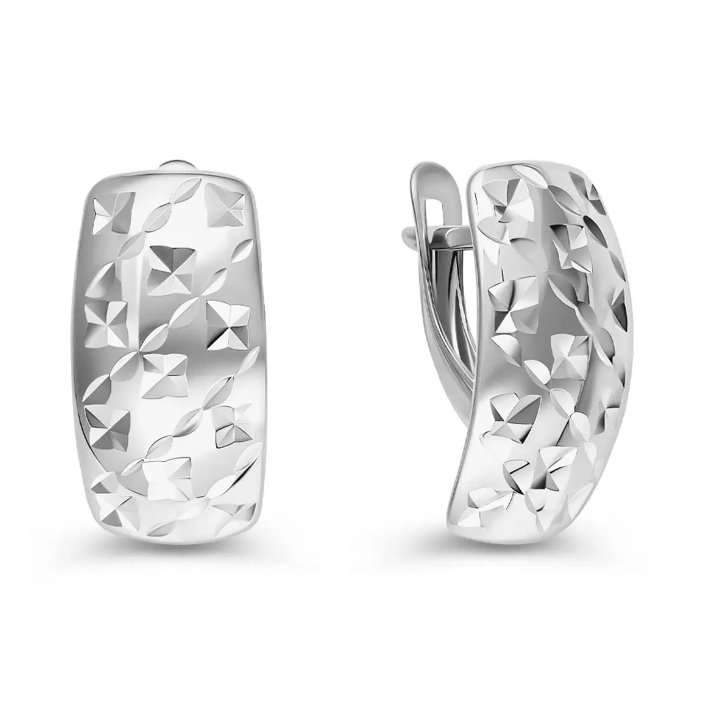 Серьги из серебра 925 пробы
