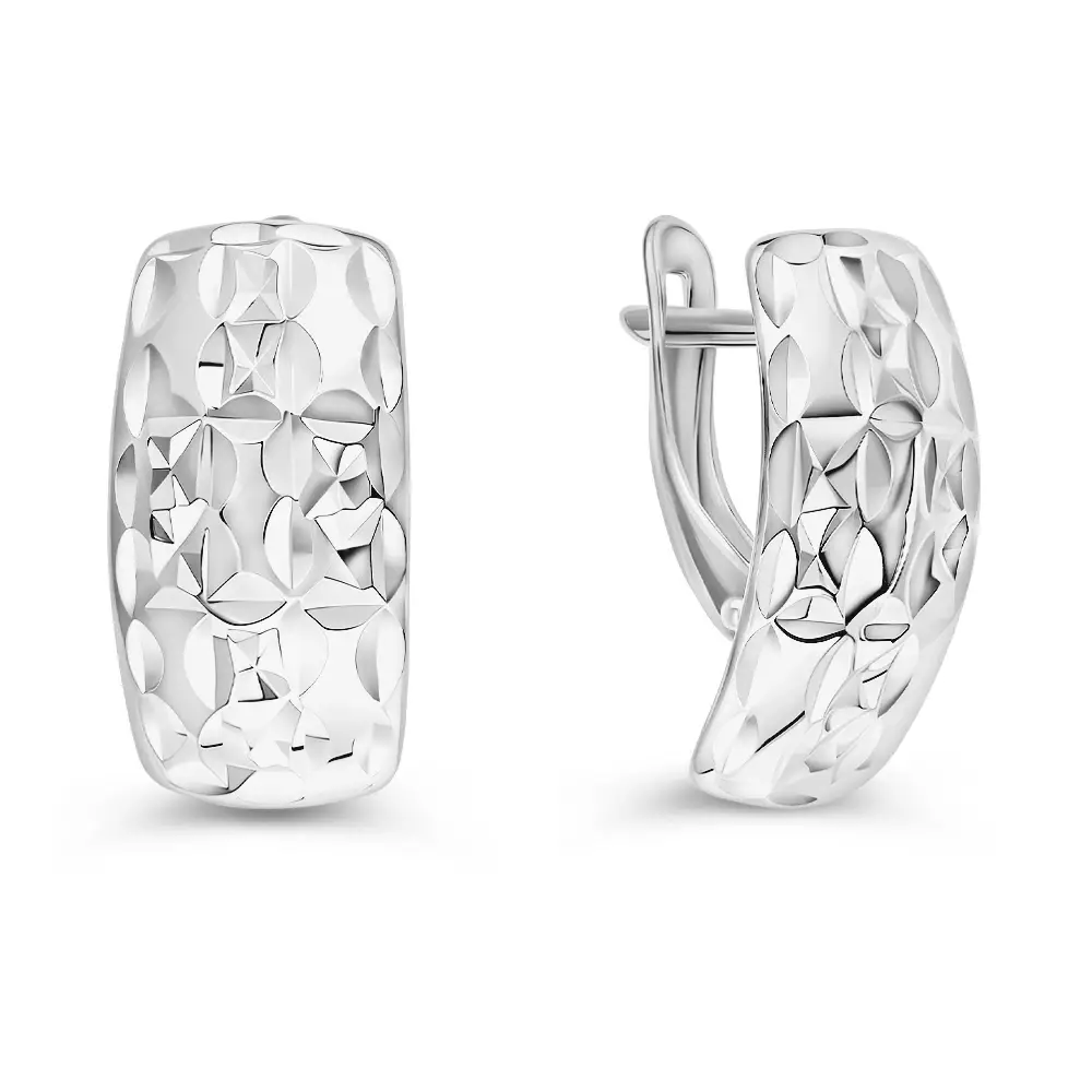 Серьги из серебра 925 пробы