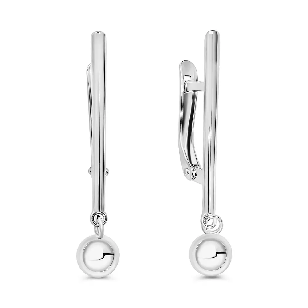 Серьги из серебра 925 пробы