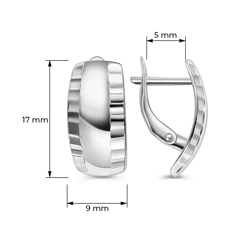 Серьги из серебра 925 пробы 3