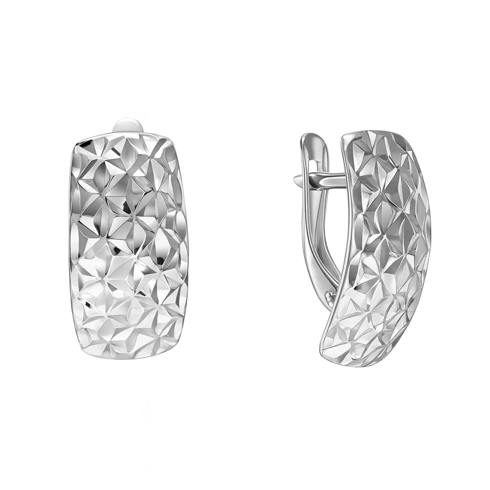 Серьги из серебра 925 пробы