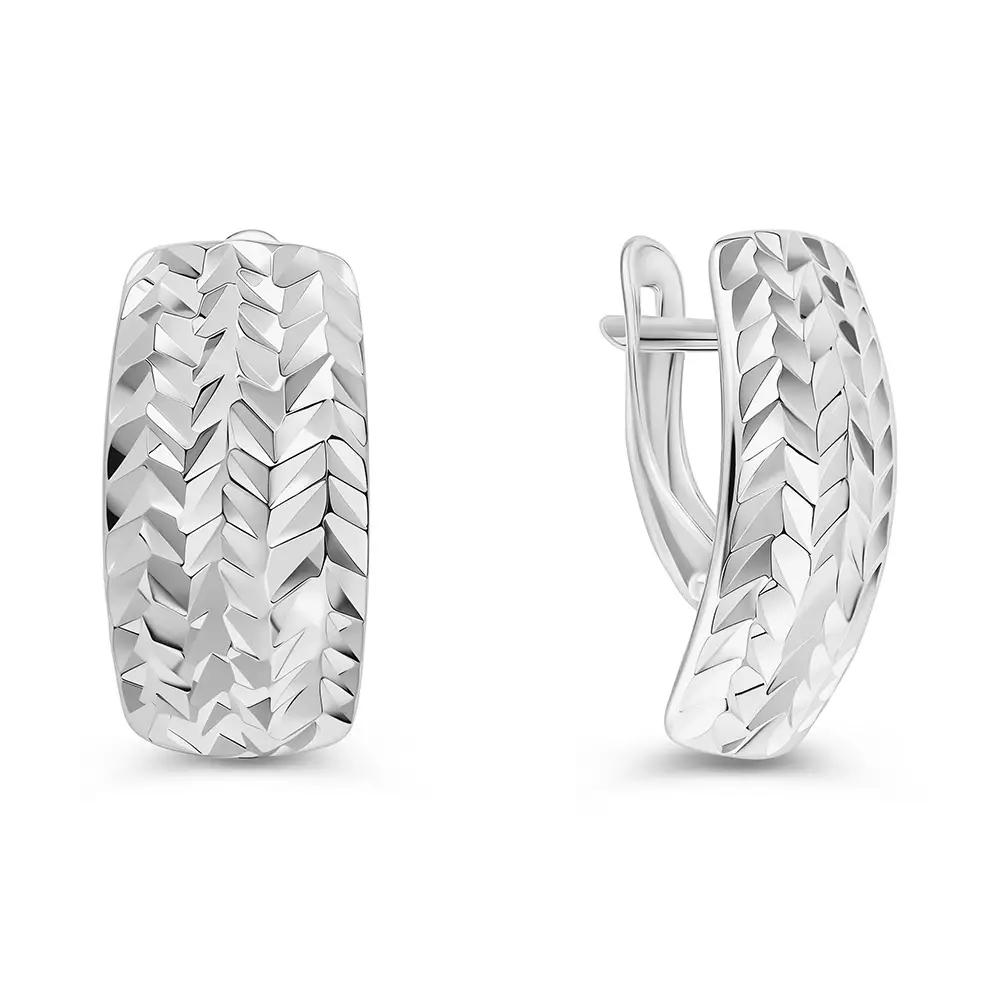 Серьги из серебра 925 пробы