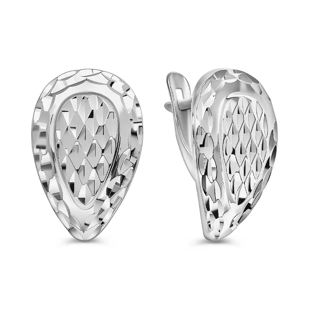 Серьги из серебра 925 пробы