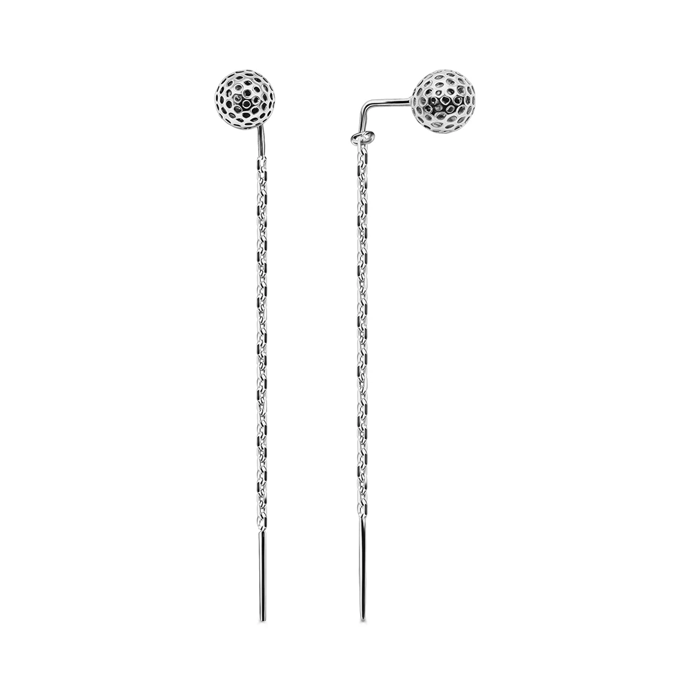Серьги из серебра 925 пробы