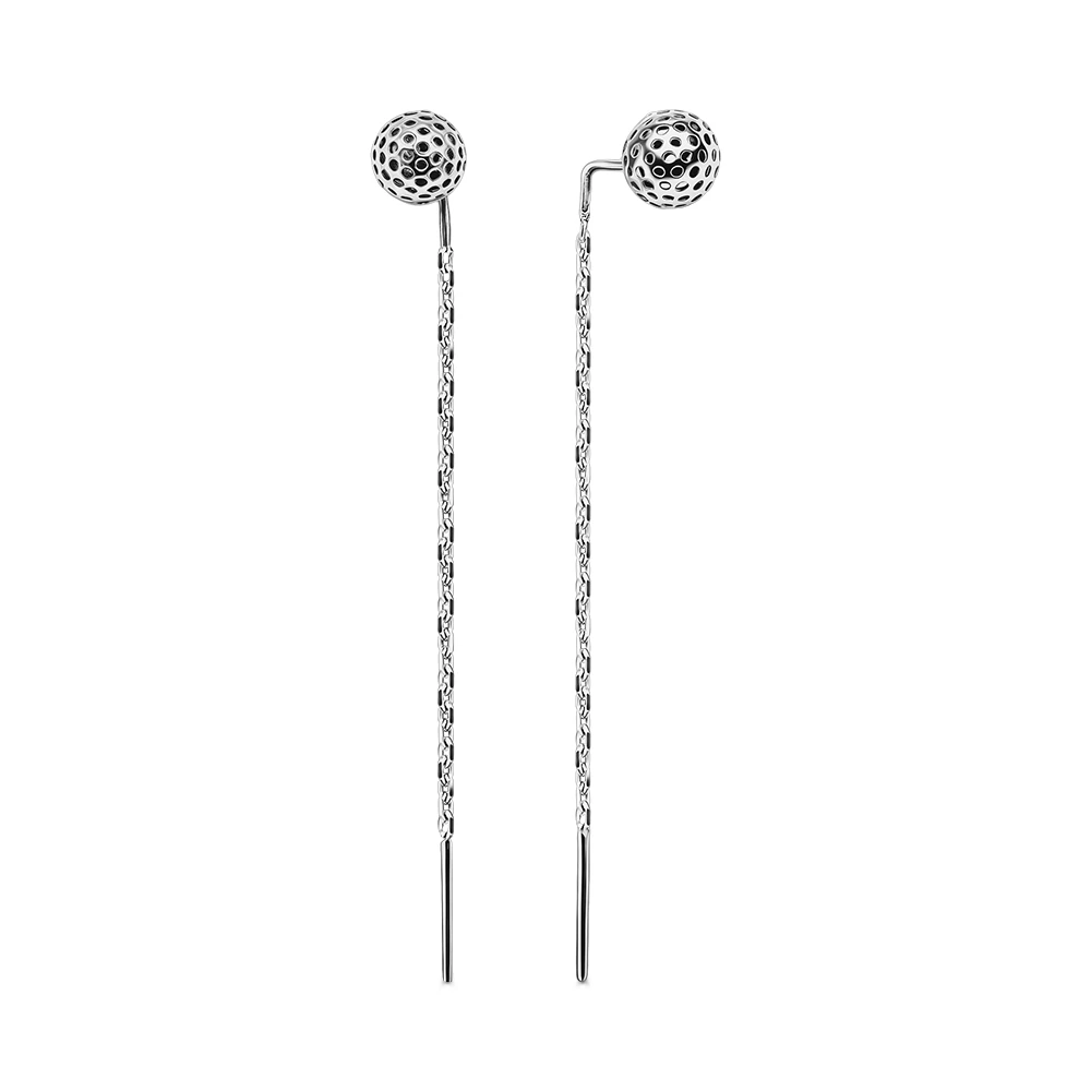 Серьги из серебра 925 пробы