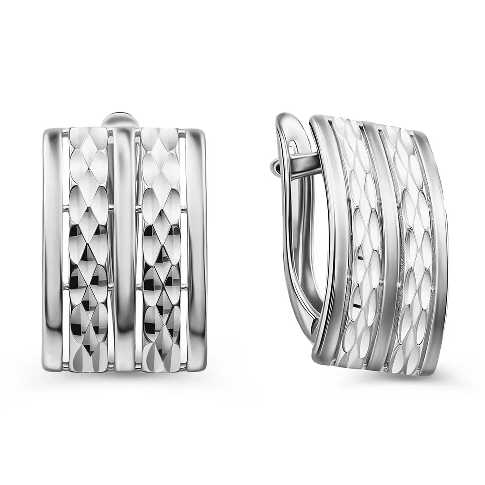 Серьги из серебра 925 пробы
