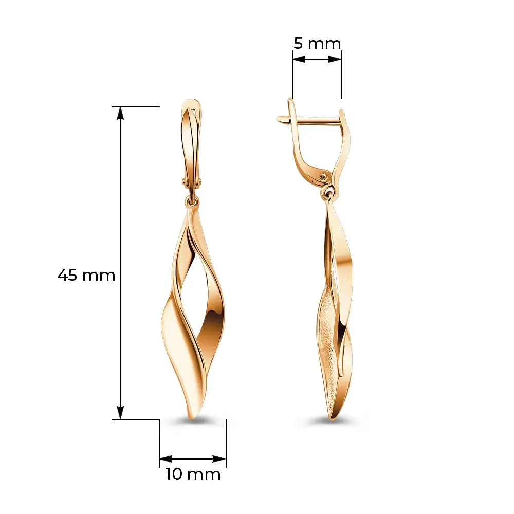 Серьги из серебра 925 пробы