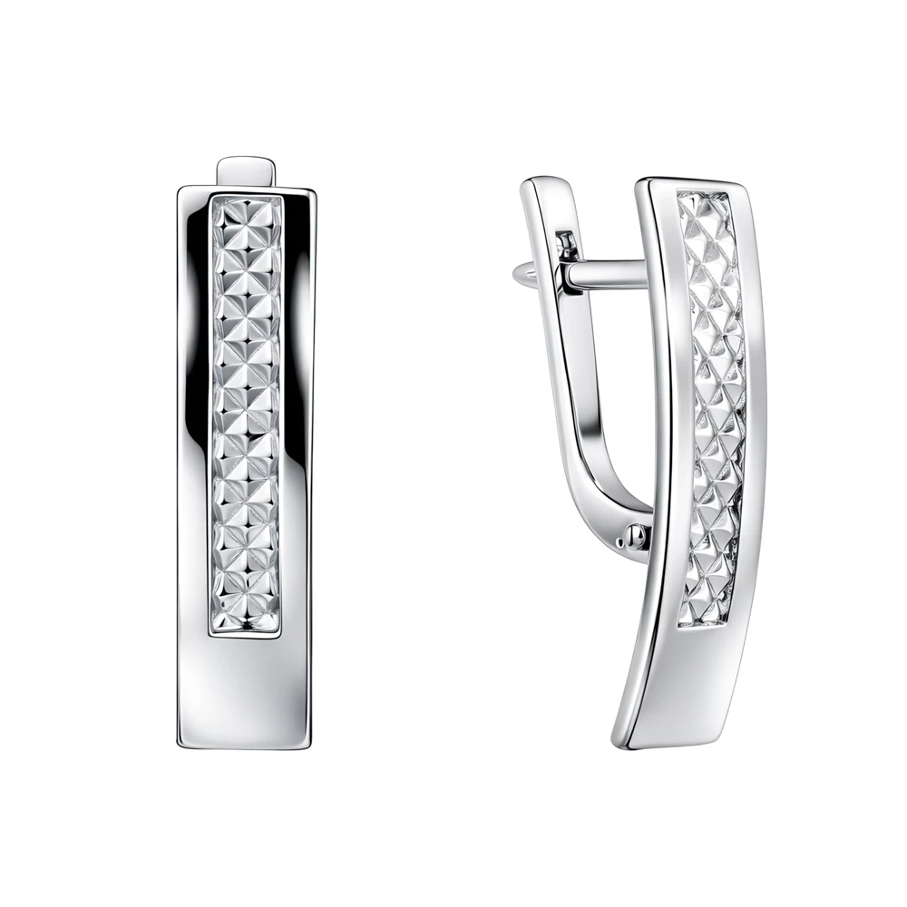 Серьги из серебра 925 пробы