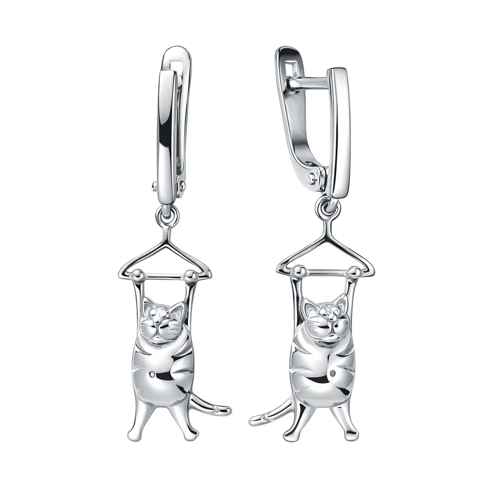 Серьги из серебра 925 пробы
