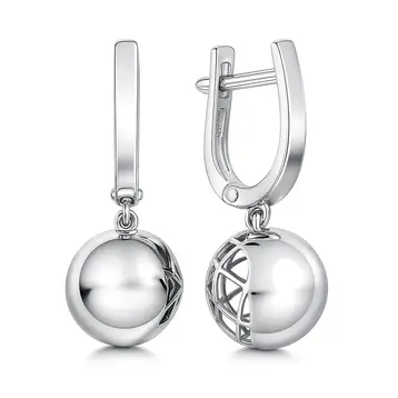 Серьги из серебра 925 пробы