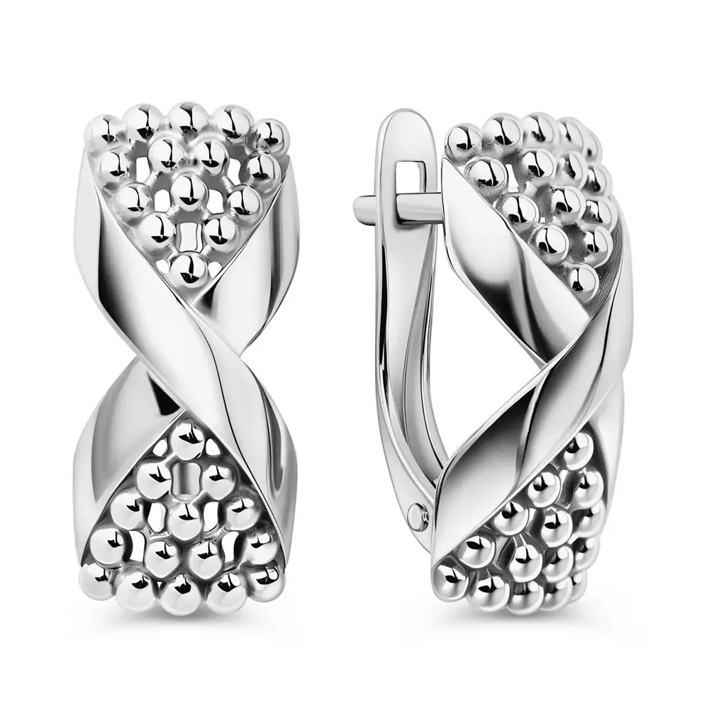 Серьги из серебра 925 пробы