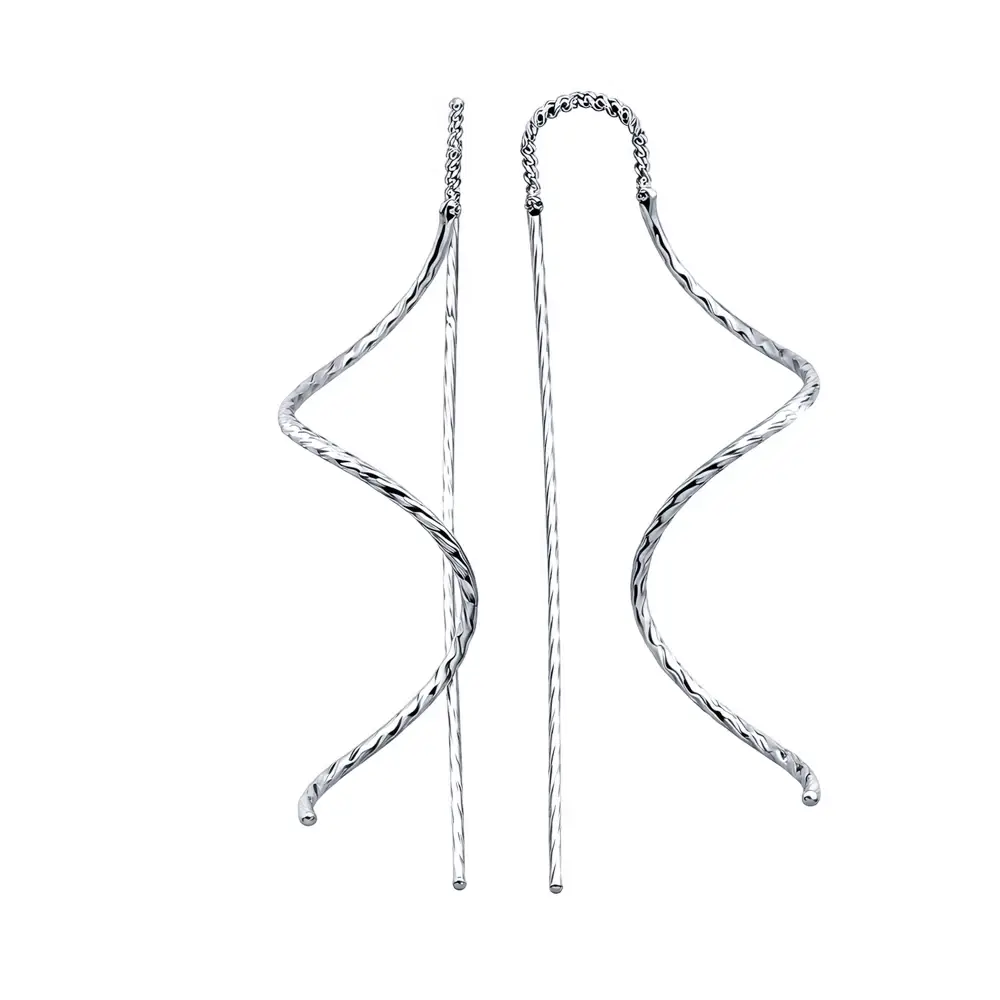 Серьги из серебра 925 пробы