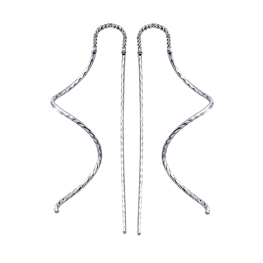 Серьги из серебра 925 пробы