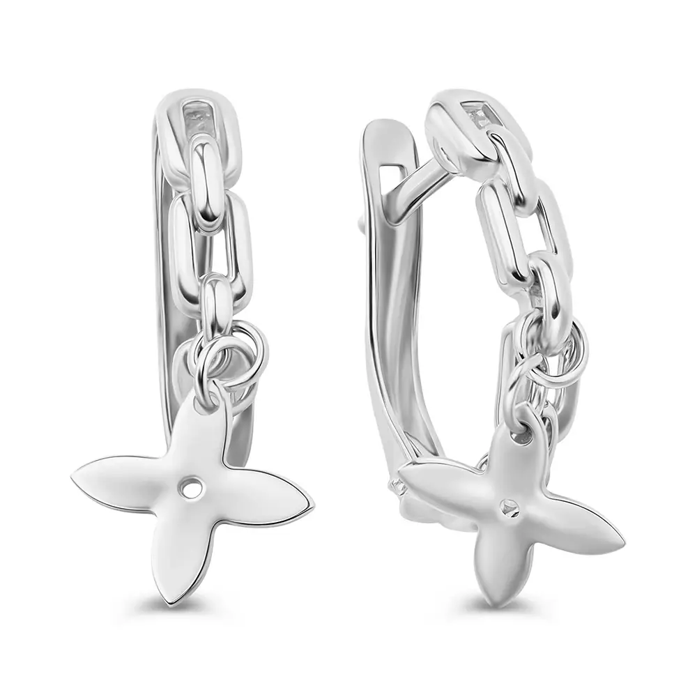 Серьги из серебра 925 пробы