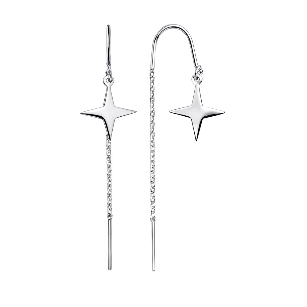 Серьги из серебра 925 пробы