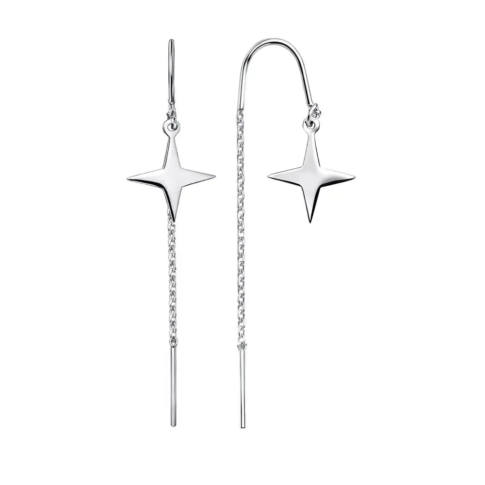 Серьги из серебра 925 пробы
