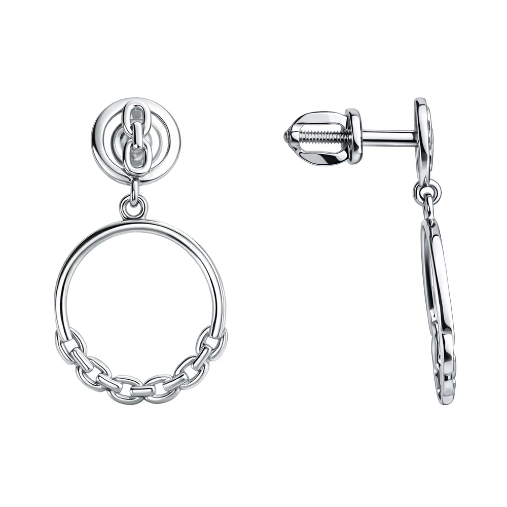 Серьги из серебра 925 пробы