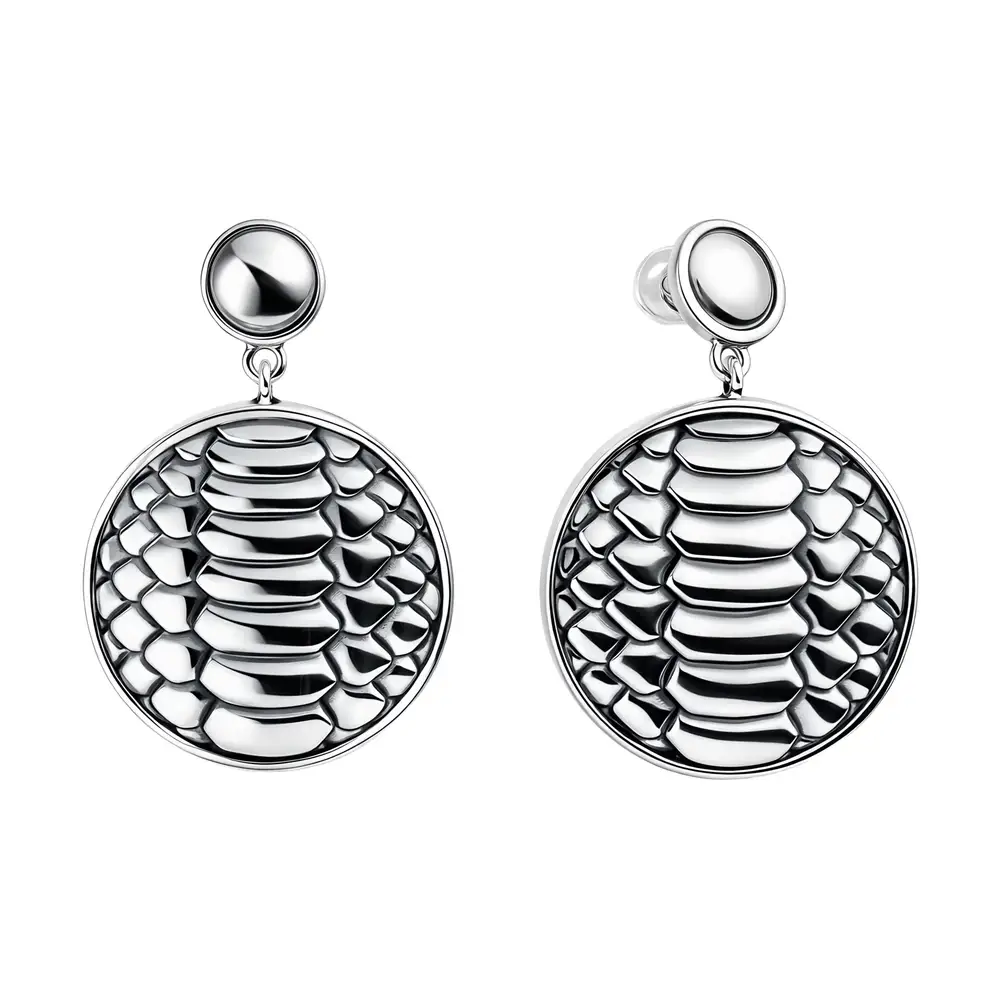 Серьги из серебра 925 пробы