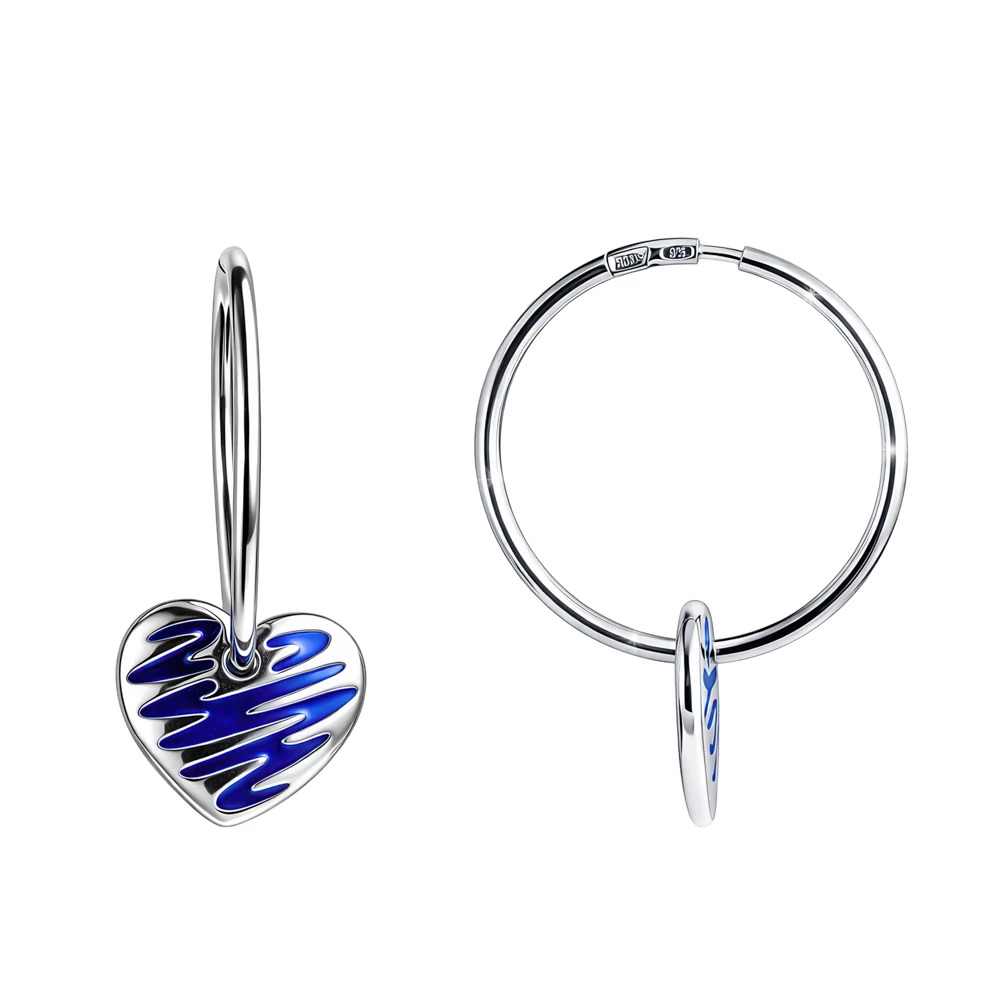 Серьги из серебра 925 пробы