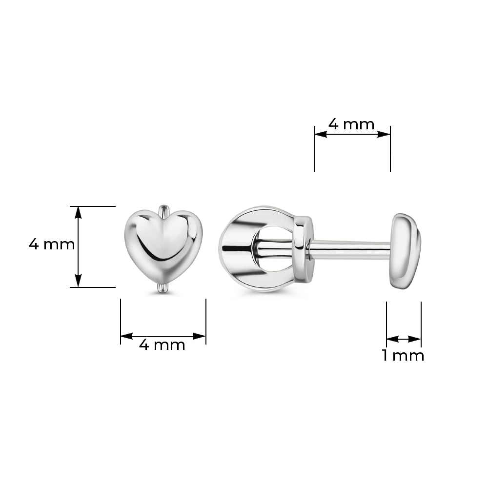 Серьги из серебра 925 пробы