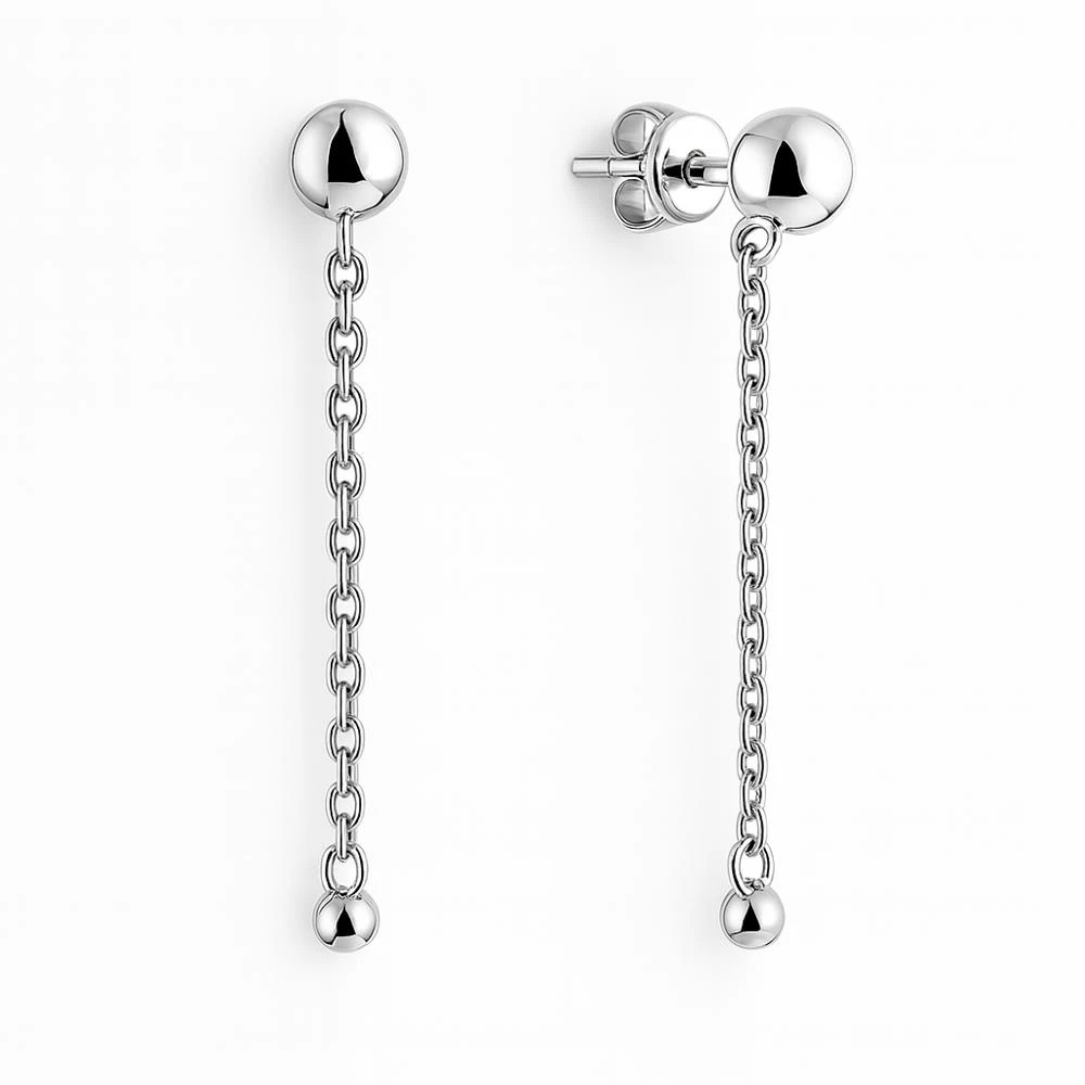Серьги из серебра 925 пробы