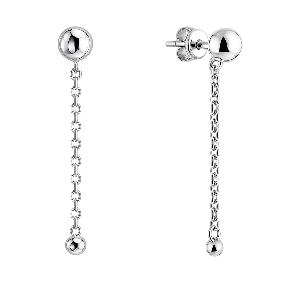 Серьги из серебра 925 пробы